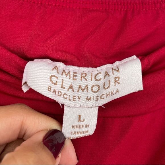 Badgley Mischka American Glamour Jersey Pants L - Picture 5 of 10